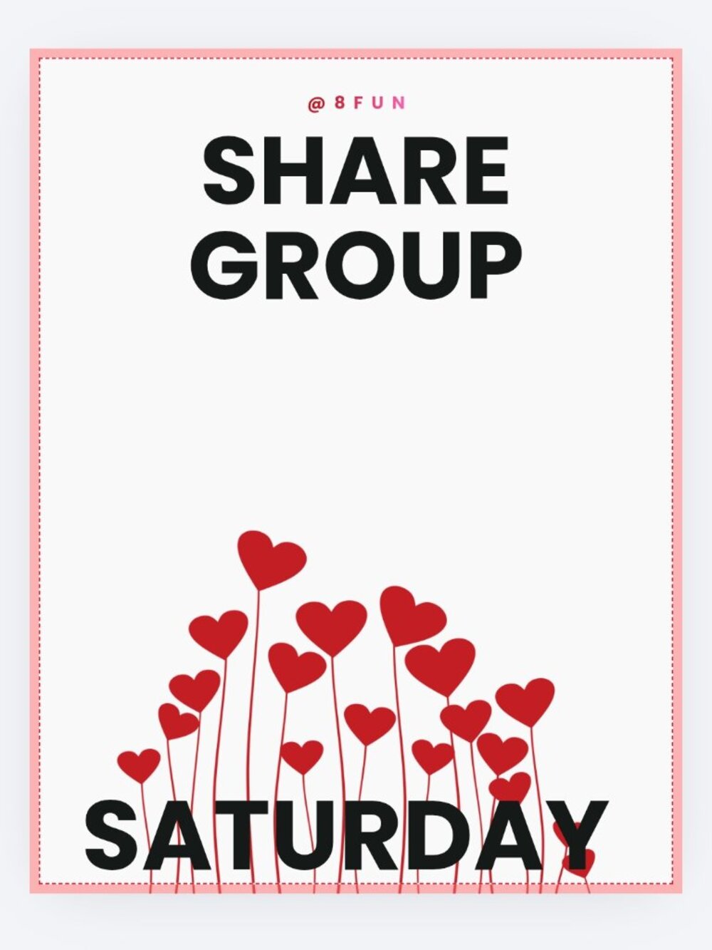CLOSED 4/18/2026 Saturday - Dare to Share Group